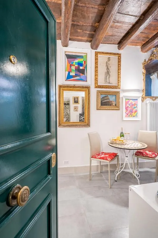 Intimo Ed Eclettico Studio A Trastevere Rome 0*,